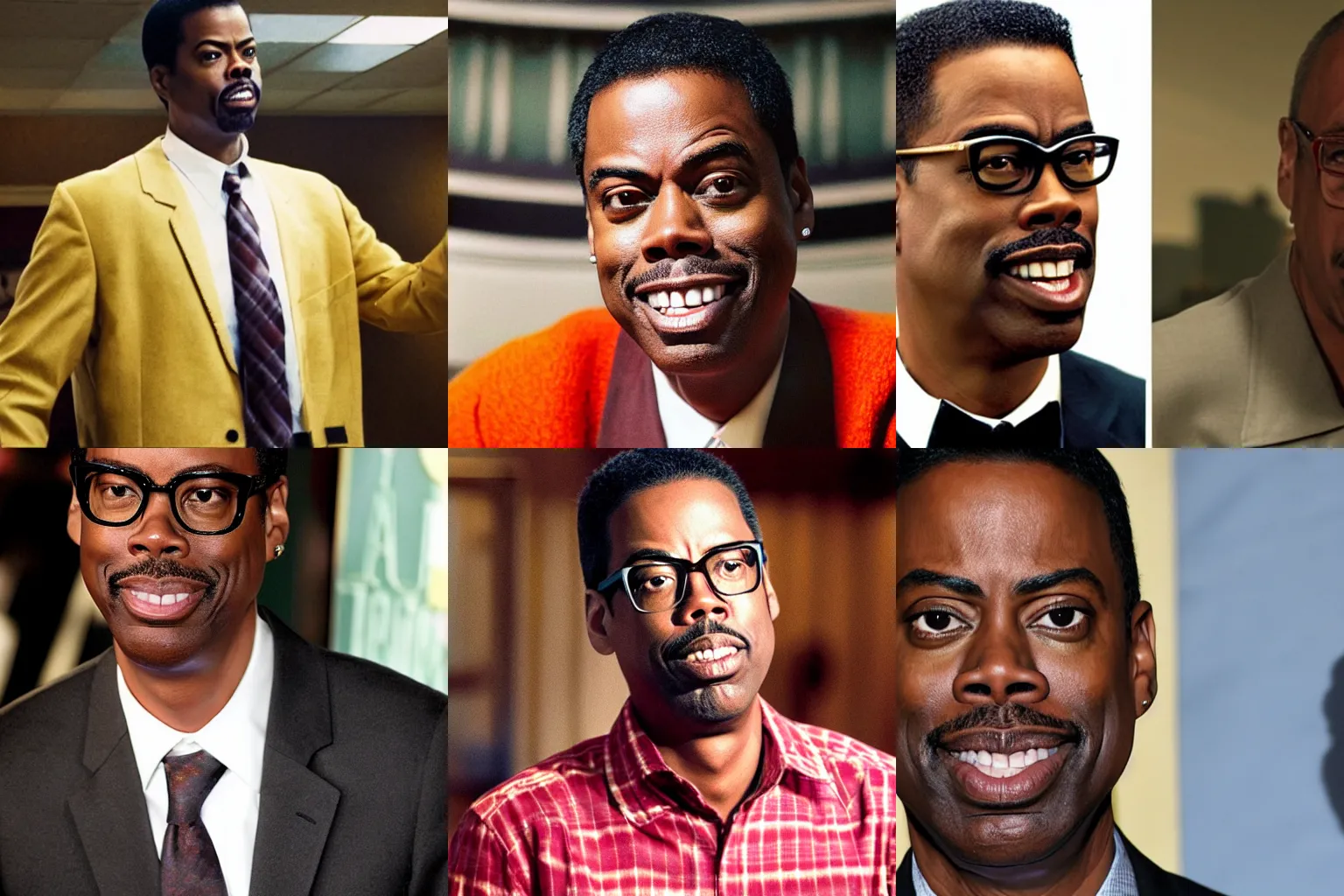 Prompt: Chris Rock as Gus Fring