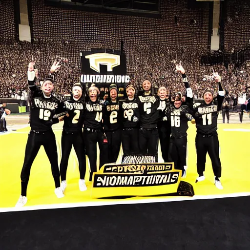 Prompt: UCF National Champions, photograph