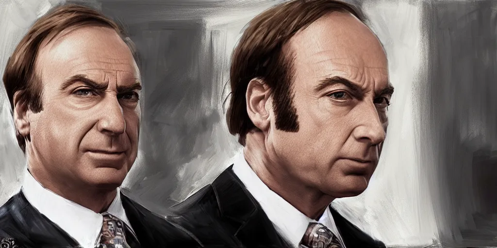 Prompt: Saul Goodman is Darth Vader's lawyer in court, photorealistic art, 4K