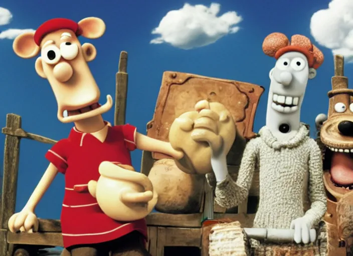 Image similar to wallace and gromit