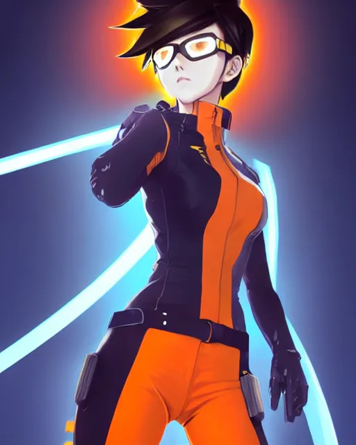 tracer overwatch fanart