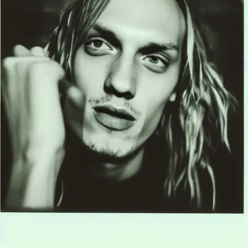 Image similar to Polaroid of jamie campbell bower