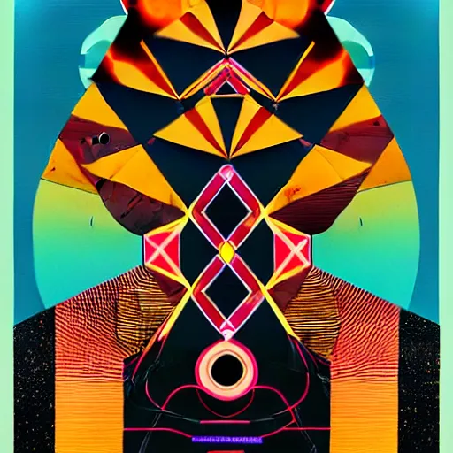 Image similar to album cover design design depicting the alter to the ai machine gods, by jonathan zawada, pi - slices, and tristan eaton, digital art