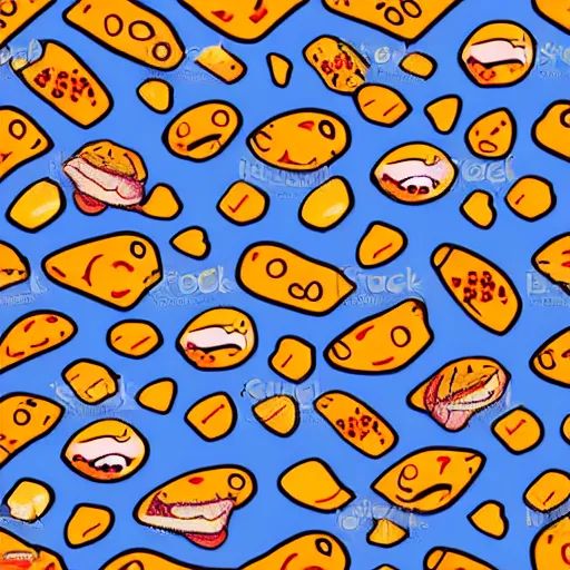 Prompt: burrito vector art