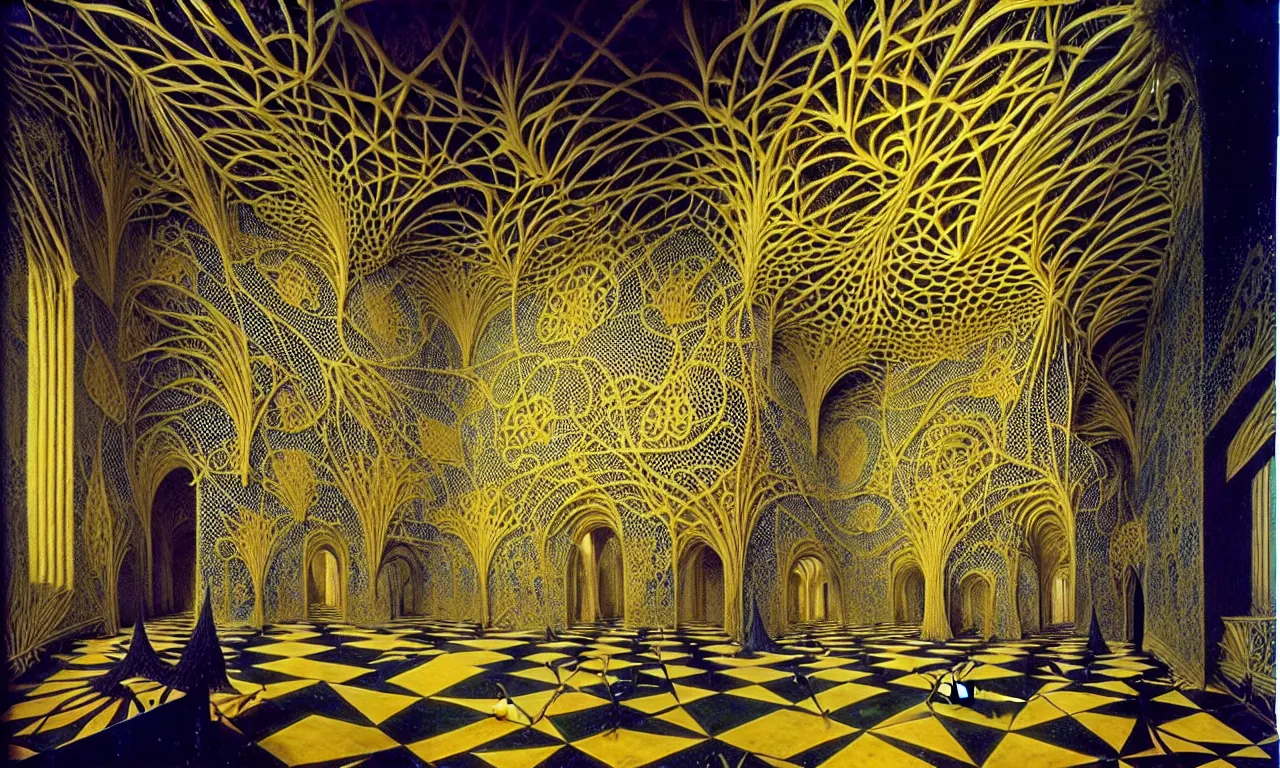 Prompt: 1 3 3 3 building, jungle, kirigami, dichromatism, paradox, volumetric light, insanely detailed and intricate, hypermaximalist, elegant, ornate, hyper realistic, super detailed, by remedios varo uranga aw 8 df 7 9 g