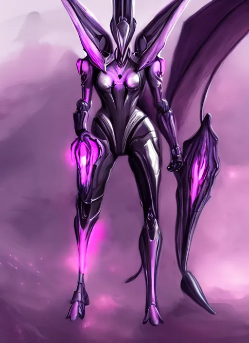 Prompt: cinematic goddess body shot, galactic sized proportional stunning beautiful hot female warframe, sleek mecha female dragon head, metal ears, led purple eyes, smooth fuschia skin, smooth silver armor, floating in space, holding a galaxy, epic proportions, epic size, epic scale, furry art, dragon art, giantess art, warframe fanart, furaffinity, octane