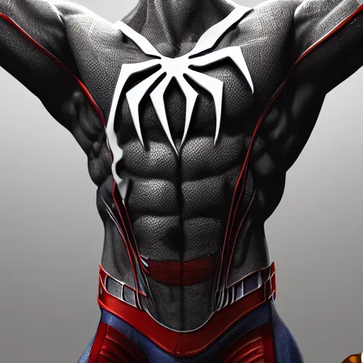 Image similar to Spiderman as Wolverine,muscle extremely detailed, fantastic details full face, mouth, trending on artstation, pixiv, cgsociety, hyperdetailed Unreal Engine, optimization 4k 8k ultra HD, WLOP