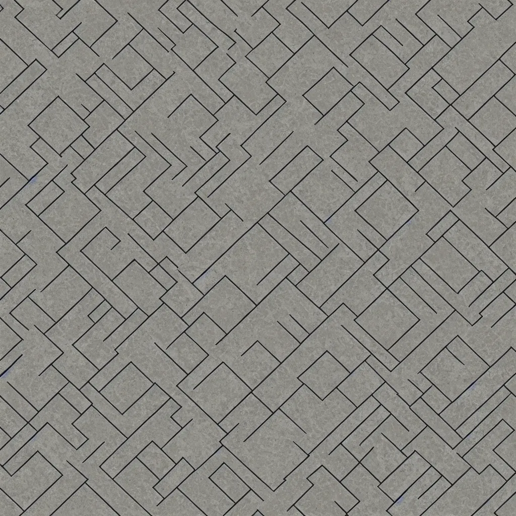 Image similar to floor tile texture, retrofuturism, clean, seamless texture