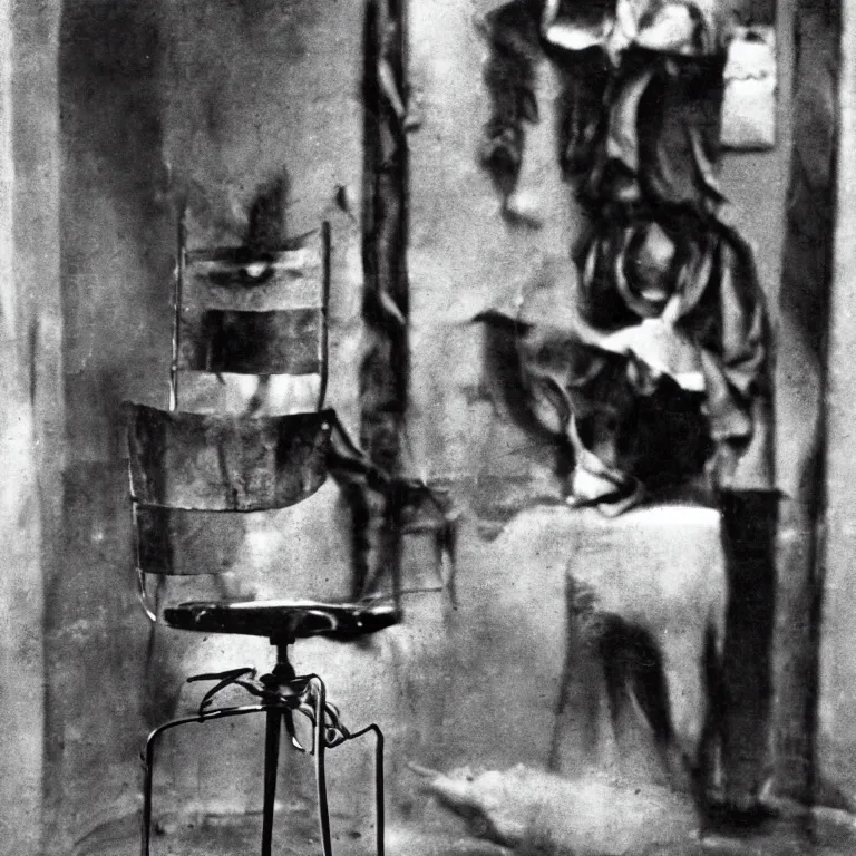Image similar to the absurdity of existence, by duchamp, dada, photo, hd