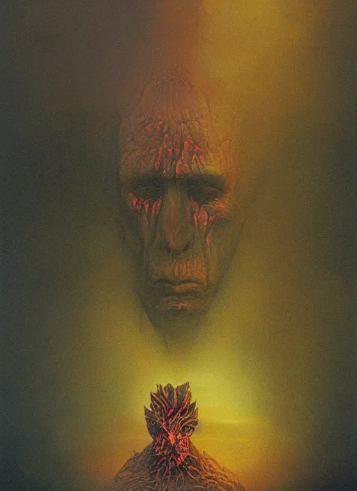 Image similar to alex jones by zdzislaw beksinski and lisa frank