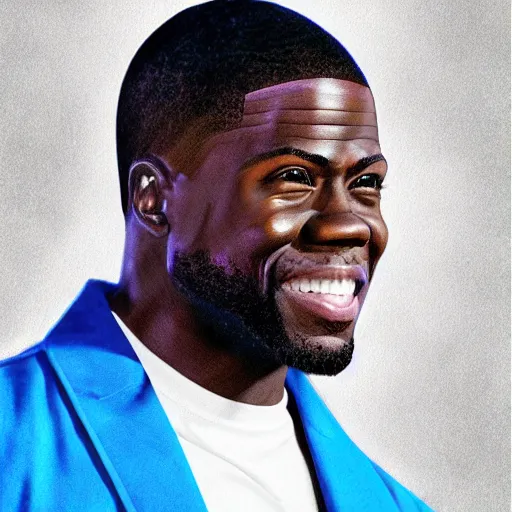 Image similar to kevin hart overweight, ultra realistic, detailed, prefect recreation, digital art,