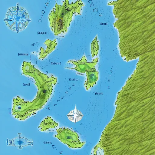 Image similar to map for the borders of an underwater civilization.