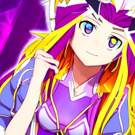 Image similar to Shiro from No Game No Life