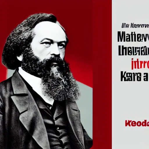 Image similar to podcast interview with karl marx