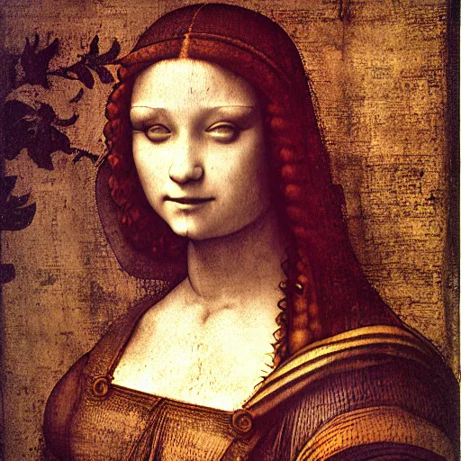 Image similar to art and blueprinta by leonardo da vinci