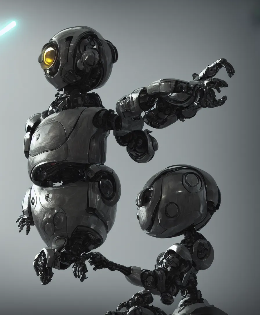 Prompt: robot owl, epic, cinematic lighting, 8k, artstation, octane render