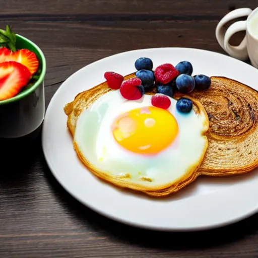 Image similar to photo close - up of breakfast