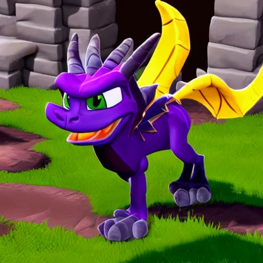 Image similar to photo of spyro