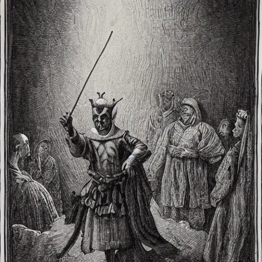 Image similar to a 1 3 th century, enigmatic, melancholic, jim carrey as a jester ( look like ( ( jim carrey ) ), is ( ( juggling balls ) ). light dust, magnificent, hyperdetailed, theatrical, painted by gustave dore