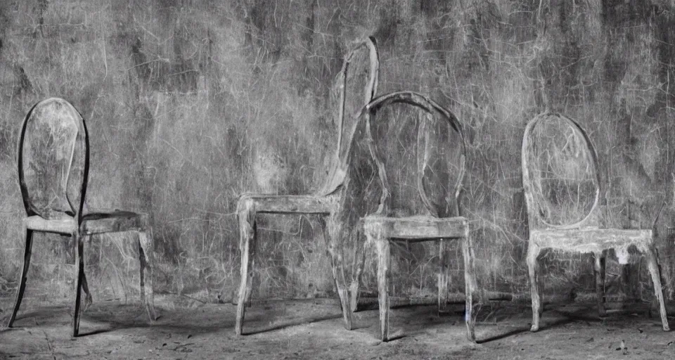 Image similar to Chair's being thrown around by Ghosts