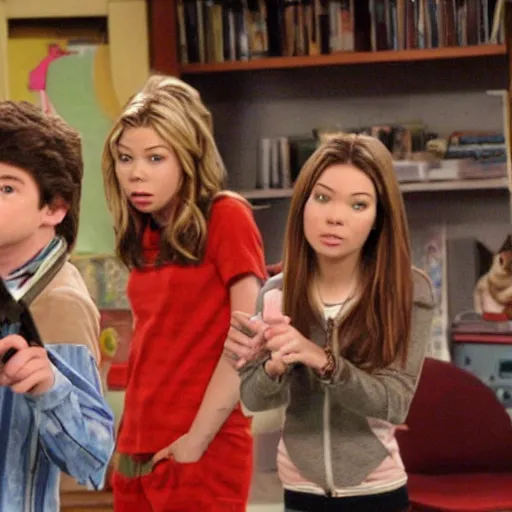Image similar to a film still of icarly ( 2 0 0 3 )