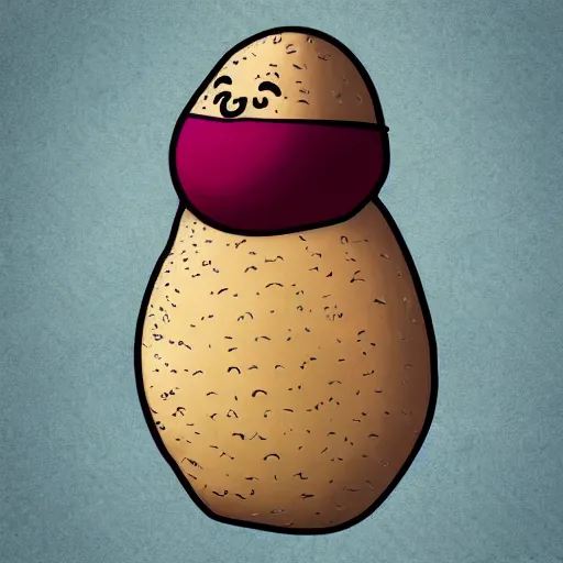 Image similar to human potato