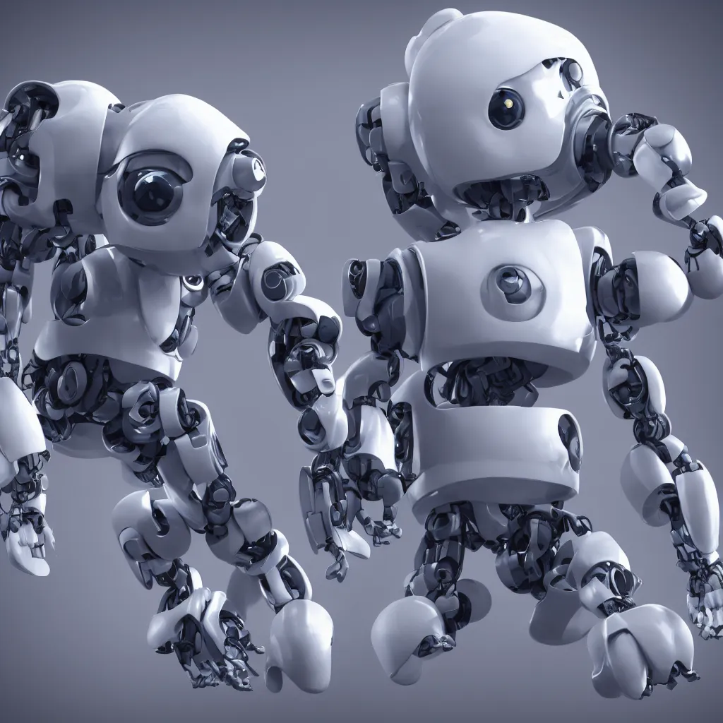 cute, robot, render, high definition Stable Diffusion | OpenArt