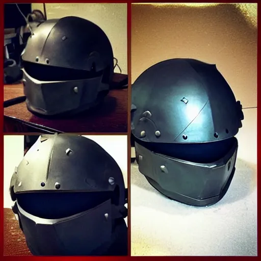 Image similar to “progress on ODST cosplay helmet”