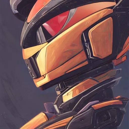 Image similar to a portrait of a stunning beautiful elite megan fox gundam pilot, with an intricate, detailed, urban inspired hiphop afro futuristic helmet, vector behance hd jesper ejsing, rhads, makoto shinkai, lois van baarle, ilya kuvshinov, rossdraws, hd, 3 2 k, ilya kuvshinov, gustav klimt