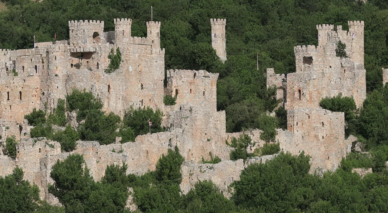 Image similar to a byzantine castle