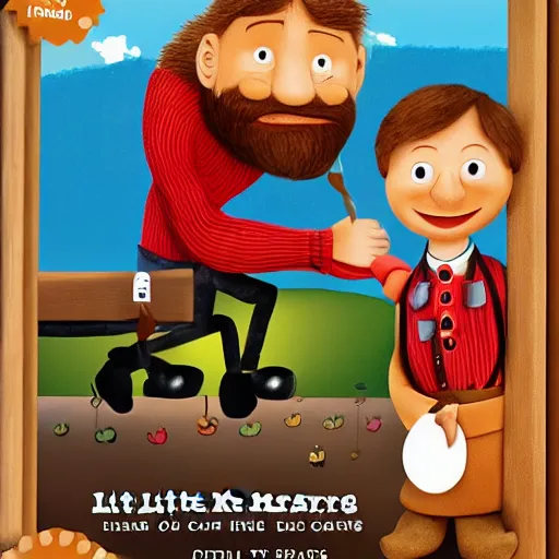 Image similar to little mr glue sniffer by richard hargreaves and jim henson