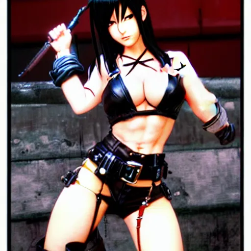 Image similar to tifa lockheart by masamune shirow