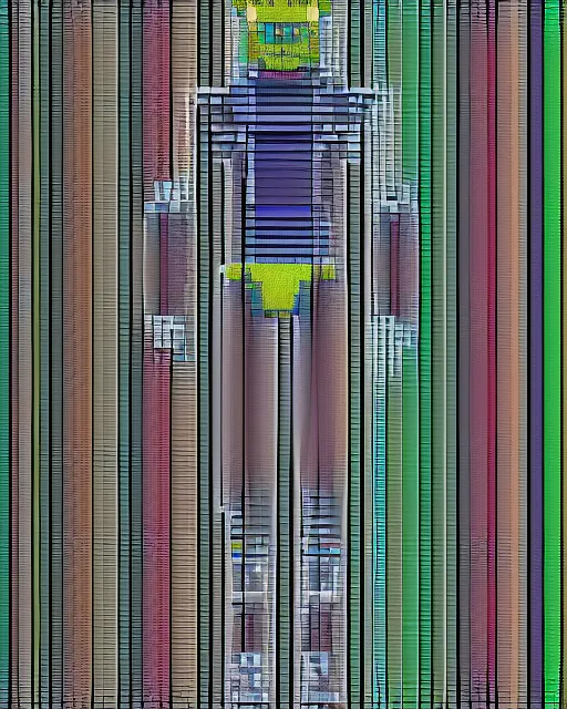 Image similar to spritesheet pixel art of feline alien main character, isomorphic top down view, transparent