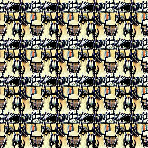 Prompt: autostereogram of a cat