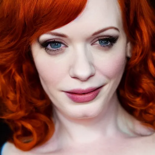 Image similar to photo of a gorgeous christina hendricks, realistic, professionally, professionally color graded, full body shot, sheer teddy, sharp focus, 8 k high definition, insanely detailed, intricate, elegant