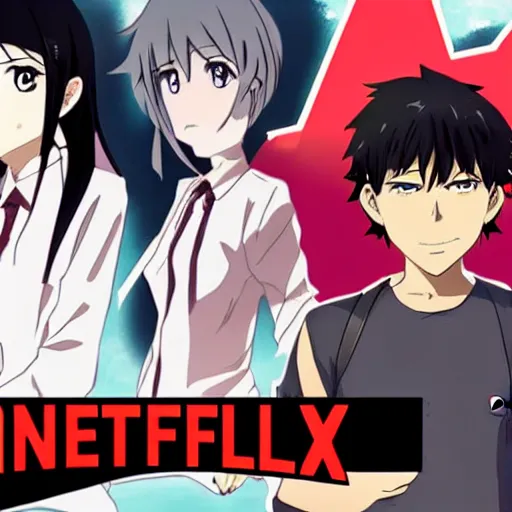 Image similar to netflix thumbnail for a new anime