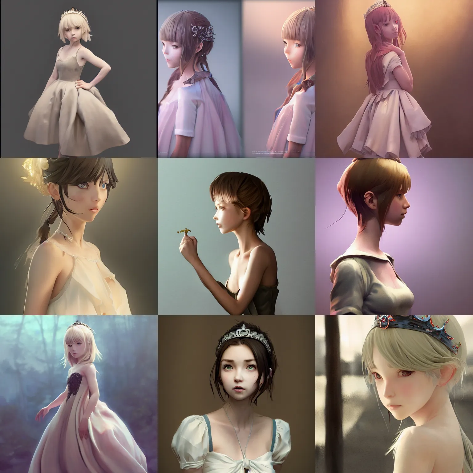 rima mashiro, by tom bagshaw and ilya kuvshinov, rtx, Stable Diffusion