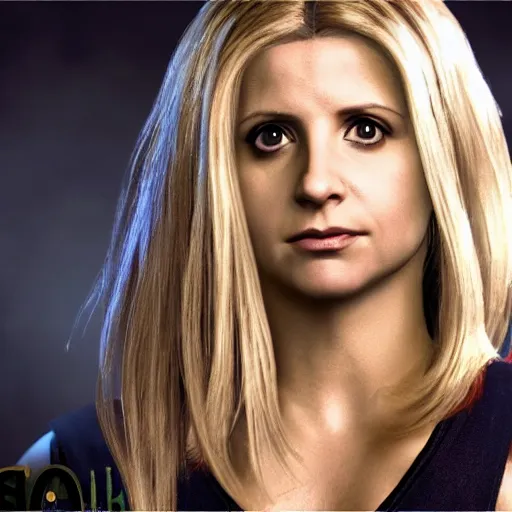 Image similar to Sarah Michelle Gellar as Buffy Summers in Mortal Kombat 11