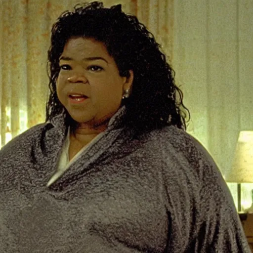 Image similar to Nell Carter as The Bride in Kill Bill, movie still frame