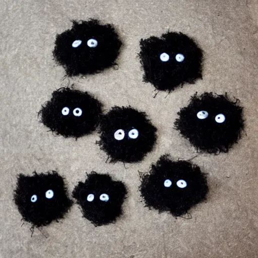 Prompt: soot sprites