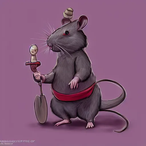 Prompt: a rat moderator banning granny from discord, trending on artstation, digital art, prize winning, extremely detailed