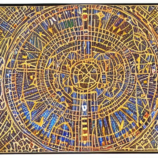 Prompt: 3 dimensional Star map of Sirius A and Sirius B, Painting by the Dogon people of Mali