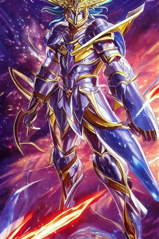 Image similar to 2 0 2 2 knights of the zodiac saint seiya battle for sanctuary hero suit armor comics mask minimalist verytoon nautiljon animes toei animation namco bandai, art by artgerm and greg rutkowski and magali villeneuve