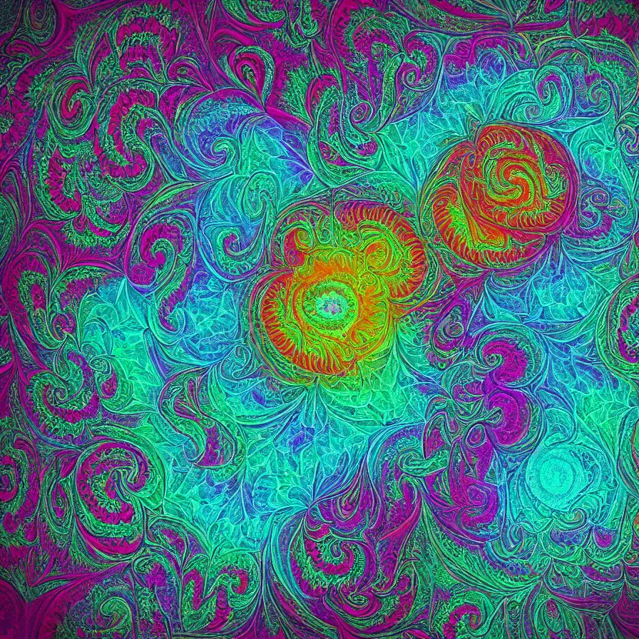 Prompt: “mandala fractal cats underwater”