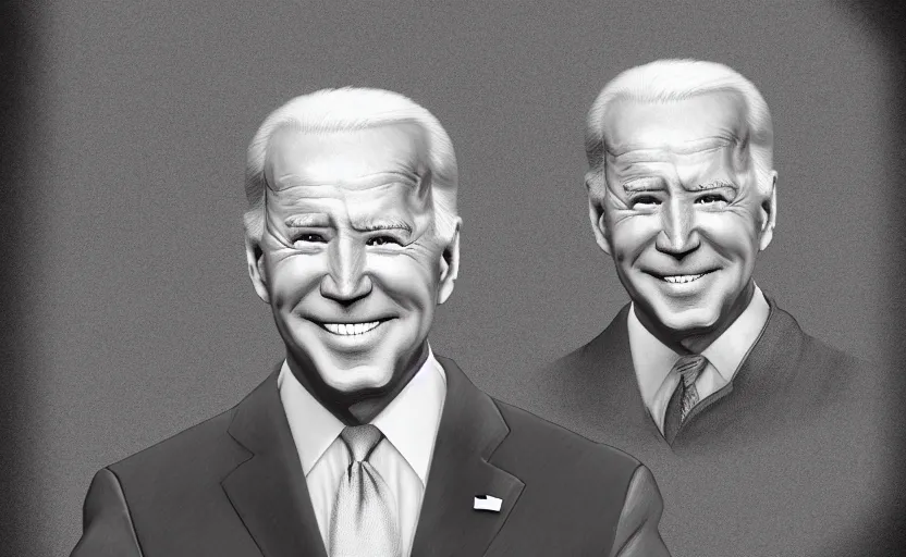 Image similar to joe biden in skyrim, digital art