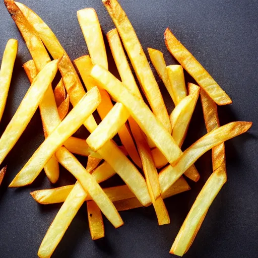 Prompt: photo of tasty french fries