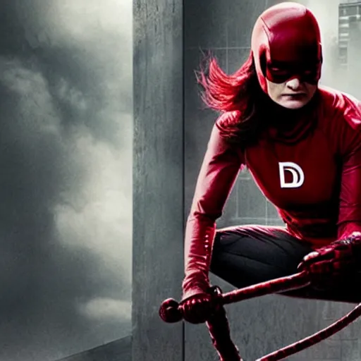 Prompt: female daredevil