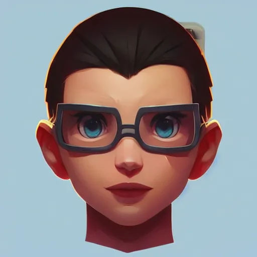 Image similar to face icon stylized minimalist game boy advance, loftis, cory behance hd by jesper ejsing, by rhads, makoto shinkai and lois van baarle, ilya kuvshinov, rossdraws global illumination