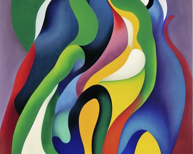 Image similar to artwork by georgia o'keeffe