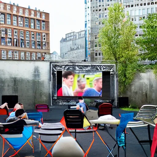 Prompt: frameout open air cinema museumsquartier